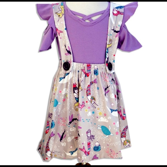 Other - ❤️Mermaid suspender dress